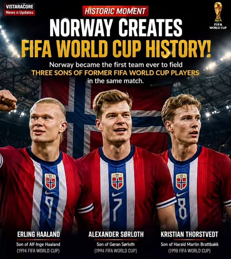 NORWAY ELIMINATES BRAZIL WITH A 2-1 VICTORY